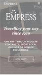 Mobile Screenshot of empresscoaches.com